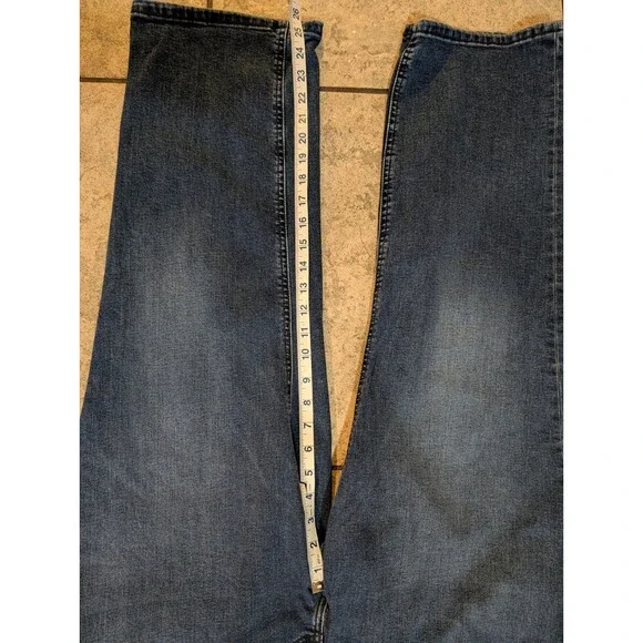 Levi’s 541 Men’s Jeans W50 L29 Blue Denim Regular Fit Straight Leg - Picture 4 of 9